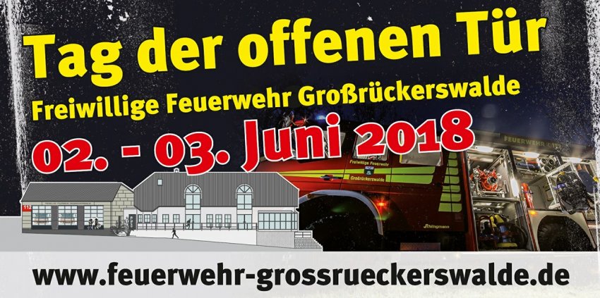 Tag der offenen Tür - Freiwillige Feuerwehr Großrückerswalde