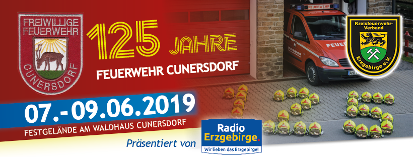 125 Jahre FF Cunersdorf  & Erster Familientag des KFV ERZ in Cunersdorf