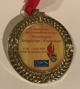 Medaille Euroregion FF Grossolbersdorf 2009