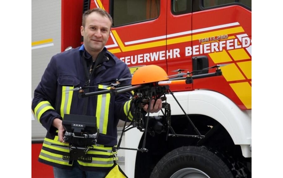 Einsatzkonzept Flugdrohne der FF Beierfeld